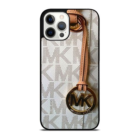 michael kors leather iphone case|Michael Kors iPhone 12 case.